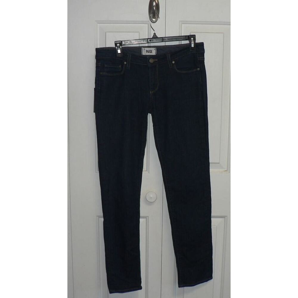 Paige Women's Jimmy Jimmy Skinny‎ Blue Jeans Size 32 MSRP $199 - Picture 4 of 11